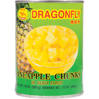 dragonfly BRAND 32005 DF PINEAPPLE CHUNK/SYRUP