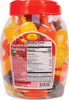 dragonfly BRAND 35790 DF ASSORTED PUDDING (40PCS)