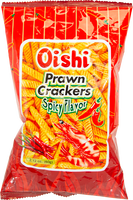 oishi BRAND 37656 OISHI PRAWN CRACKERS SPICY