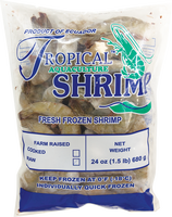 tropical BRAND 71419 FZ 16/20 HLSO WHTE SHRIMP IQF