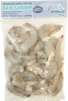 tropical BRAND 71422 FZ 21/25 HLSO WHITE SHRIMP IQF