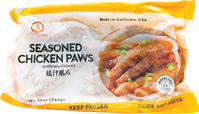 tasty factory BRAND 73726 FZ SEASND CHICKEN PAW(COOKED)