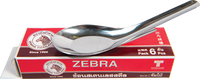zebra BRAND 86087 ZEBRA STAINLESS SPOON(JUMBO)