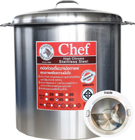 zebra BRAND 87119 ZEBRA STAINLS STEEL POT (45CM)