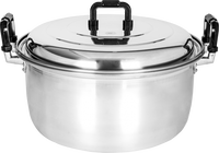 crocodile BRAND 87132 ALUM THICK COOKING POT(36CM)